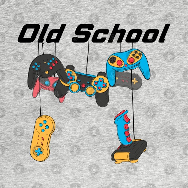 Tim And Ted Gaming T Shirt Old School Gamer Retro by Prossori